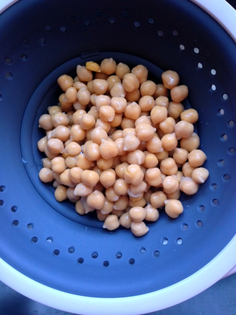 Chickpea or garbanzo bean?  Your can may say both or one.  Either way, they're the same.
