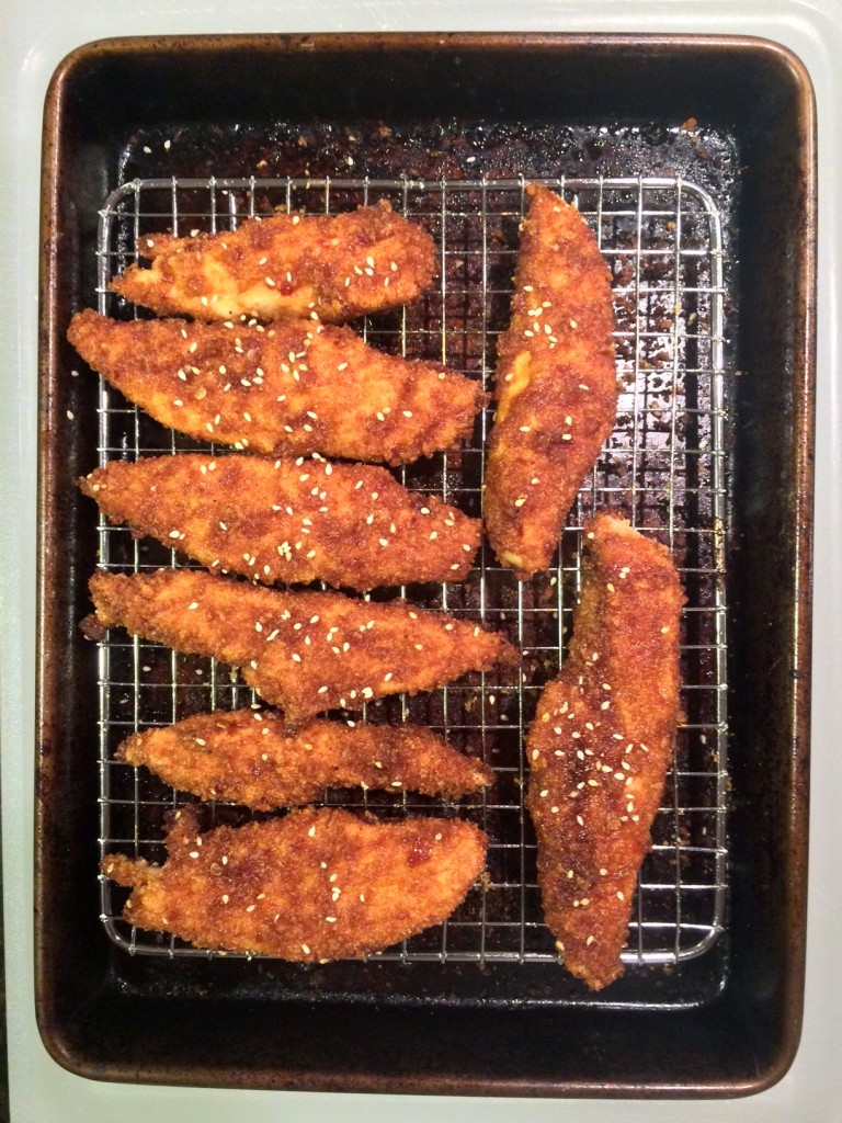 Asian Sticky Chicken Fingers
