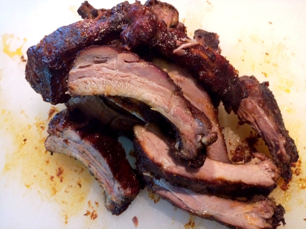 Grilled Baby Back Ribs with Tangy Homemade BBQ Sauce